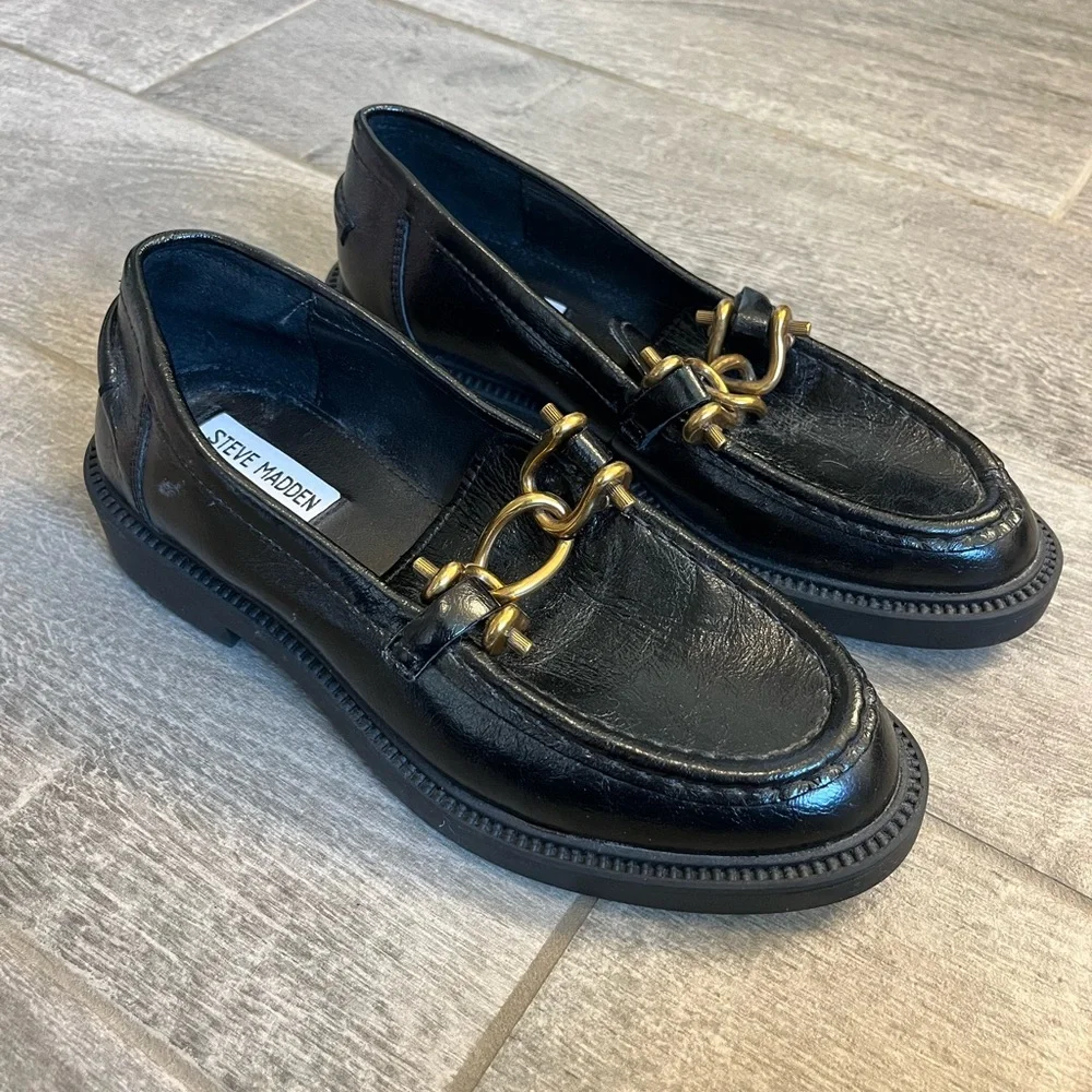 Steve Madden Swamie Womens Loafers NWOT - Picture 3 of 8